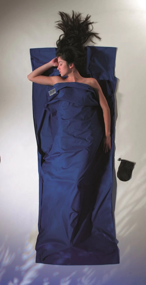 Cocoon TravelSheet - Lakenzak - Katoen - Ultramarine Blue 4 Cocoon TravelSheet - Lakenzak - Katoen - Ultramarine Blue - Afbeelding 2