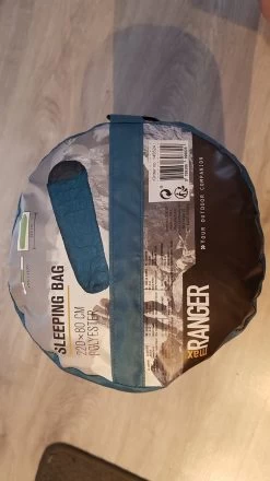 Max Ranger - XL Mummieslaapzak Blauw 220 X 80 Cm - Extra Grote Mummieslaapzak - XL Mummie Slaapzak Blauw -Buiten Kamperen 674x1200 3