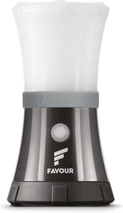 Favour L0717 Camping Lamp Oplaadbaar LED, 200 Lumen, IPX7 Waterdicht, Drijvend, Schokbestendig, Draagbare Kampeerlamp, Tentlamp, Vislamp, Geïntegreerde Oplaadbare Batterij