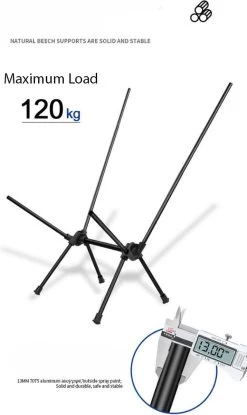 Lopoleis® Campingstoel – Campingstoel Opvouwbaar – Visstoel – Vouwstoel – Strandstoel – Inklapbaar – Lichtgewicht – Outdoor Stoel - Hoge Rugleuning -Buiten Kamperen 715x1200