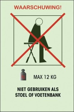 GENERIC Bijzettafel Adige Wit Kunststof 45x43x50cm -Buiten Kamperen 795x1200