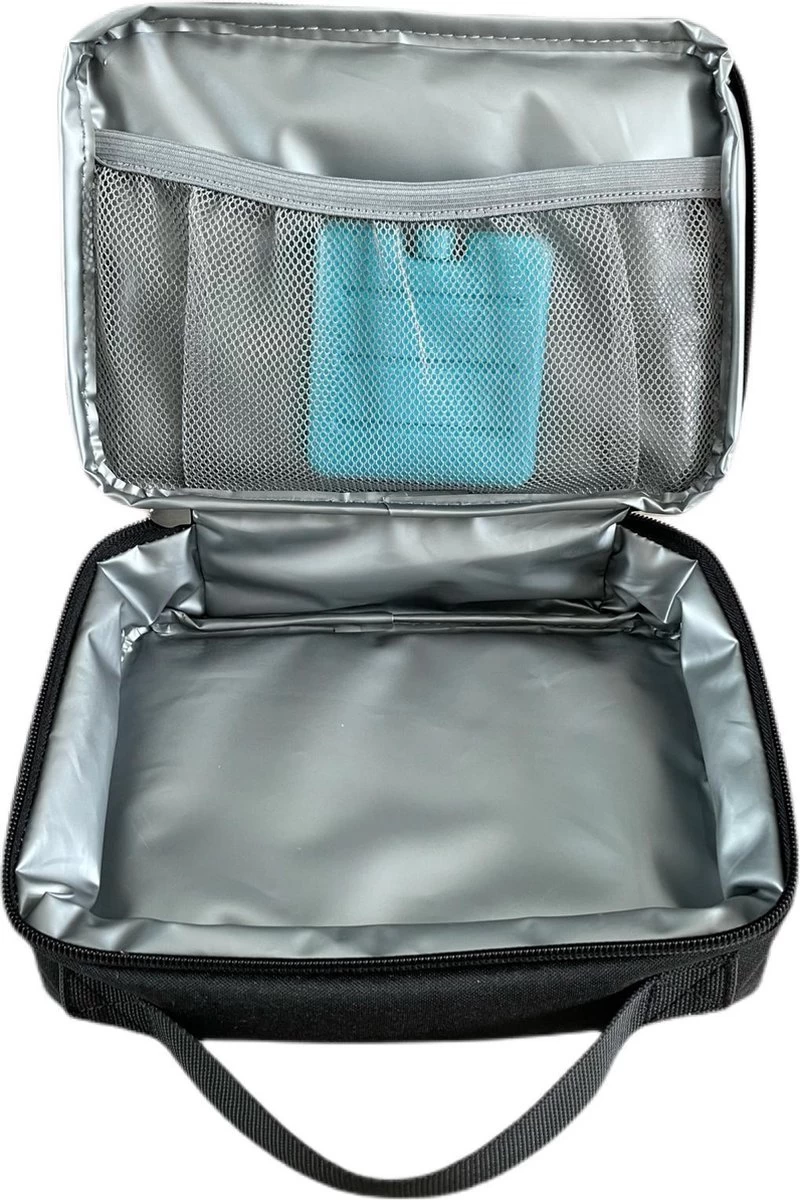 Brisby 4 Laags Geïsoleerde Koeltas - Lunchtas 1.5 Liter - Zwart 4 Brisby 4 Laags Geïsoleerde Koeltas - Lunchtas 1.5 Liter - Zwart - Afbeelding 2