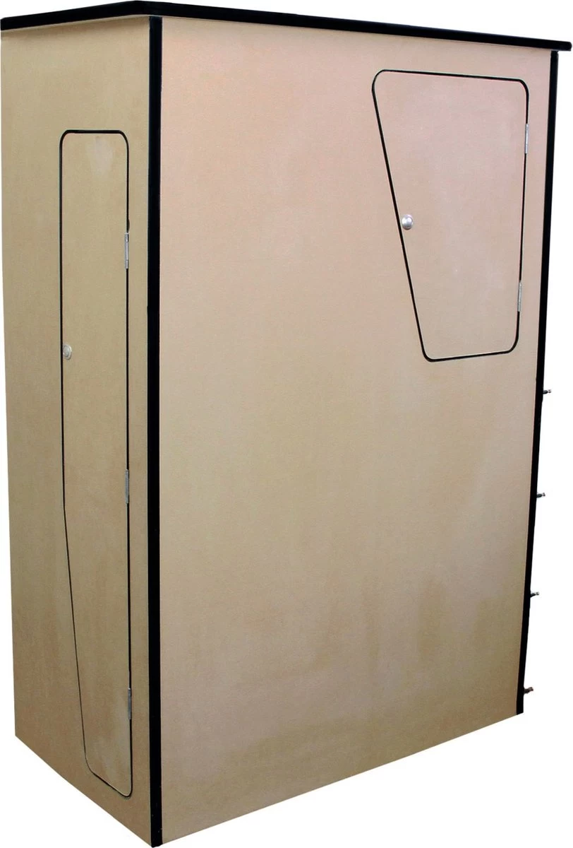 Camper Keuken MDF - Linkerkant EU - Inclusief Kledingstang + Wijnrek - Onbewerkt - Inbouw Kasten Inrichting Kampeerauto Caravan 8 Camper Keuken MDF - Linkerkant EU - Inclusief Kledingstang + Wijnrek - Onbewerkt - Inbouw Kasten Inrichting Kampeerauto Caravan - Afbeelding 6