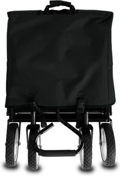 Rijoka Opvouwbare Bolderkar/Bolderwagen | Met Dakje En Draagtas | Zwart -Buiten Kamperen 817x1200 1