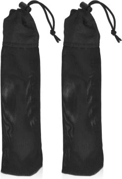 Navaris 2x Spork Titanium Campingbestek - Vork, Mes En Lepel In één - Bestek Voor Onderweg En Op Reis - Lichtgewicht - Inclusief Bewaarzakje -Buiten Kamperen 820x1200 1