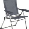 Crespo AL-212 - Campingstoel - Verstelbaar - Donker Grijs -Buiten Kamperen 834x1200
