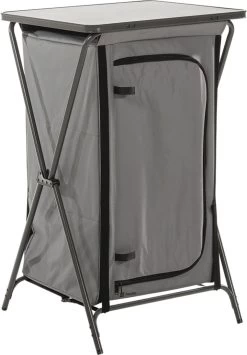 Travellife Toledo Opbergkast Opvouwbaar Laag Dark Grey -Buiten Kamperen 836x1200 4