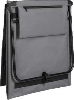 Strandmat Opvouwbaar Met Schouderband - Strandstoel Grijs 145x47x52 -Buiten Kamperen 890x1200 1