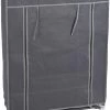 Merkloos GARDEROBE KAST - 3 SCHAPPEN - 60X30X80 CM