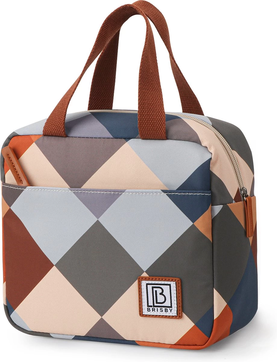 Brisby 4 Laags Geïsoleerde Koeltas - Lunchtas 4 Liter - Blok 7 Brisby 4 Laags Geïsoleerde Koeltas - Lunchtas 4 Liter - Blok - Afbeelding 6